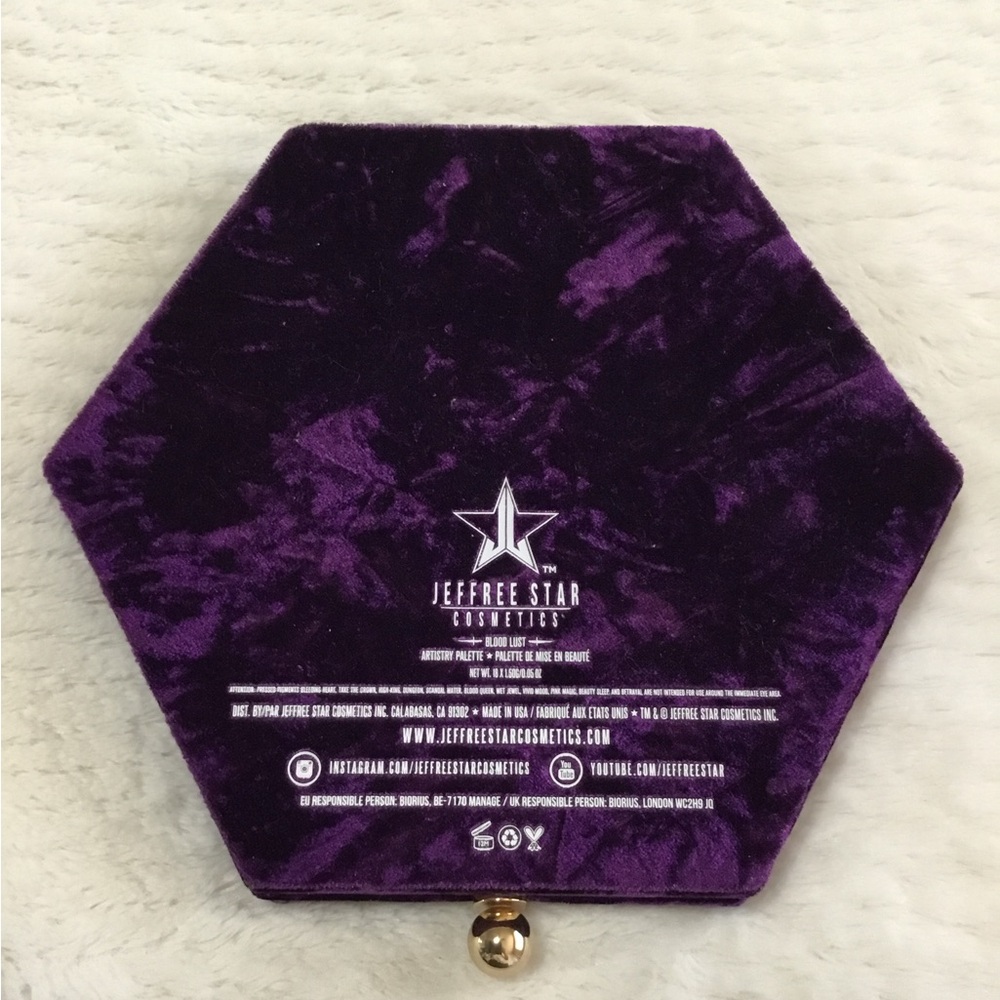 Jeffree Star Blood Lust palette Brand New - Picture 4 of 4